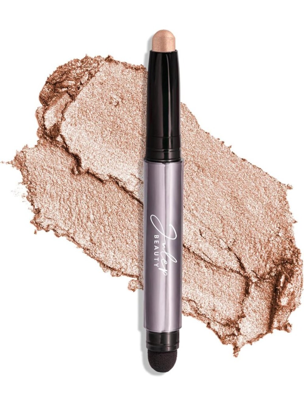 Champagne Shimmer Crème-to-Powder Eyeshadow Stick - Long-Lasting, Easy Blend